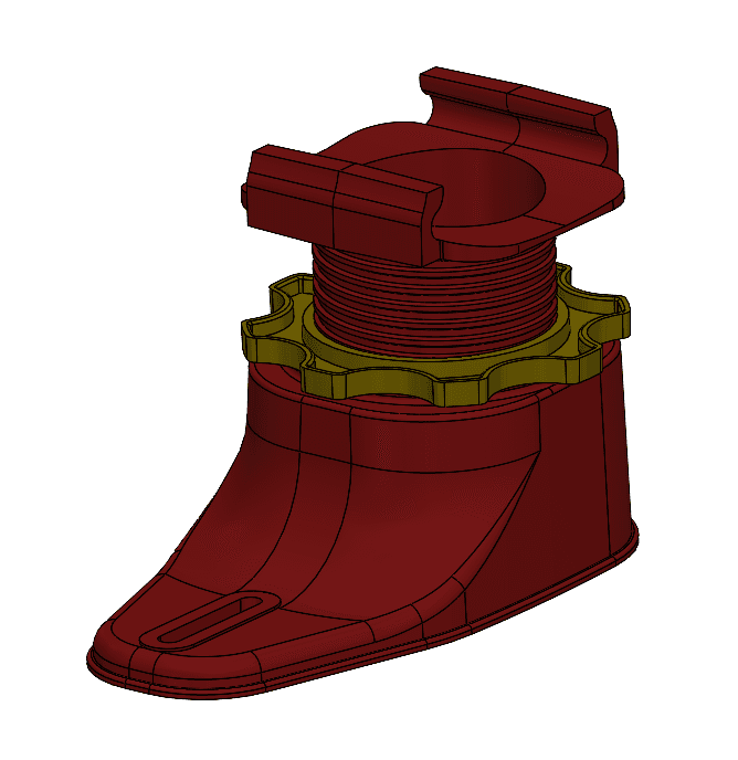 SLIM SPRING nóżki z regulacją wysokości