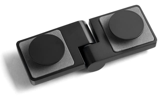 TRINITY zawias lewy, czarny mat