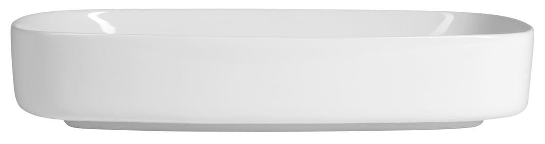 MATTEO umywalka ceramiczna nablatowa 65x40cm, biały