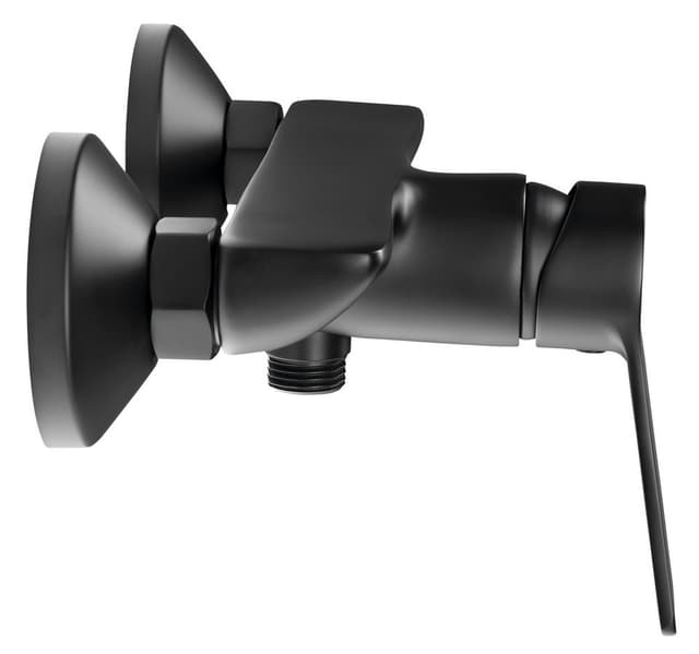 SINTRA bateria prysznicowa ścienna, czarny mat