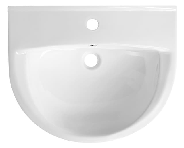 SPIRAL umywalka ceramiczna 50x42cm, biały