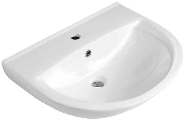 SPIRAL umywalka ceramiczna 60x47cm, biały