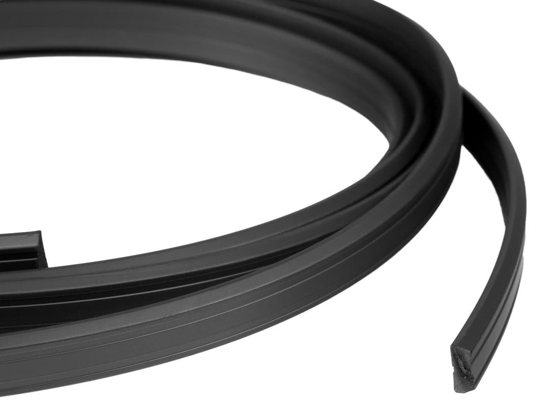 EASY BLACK magnet pionowych do drzwi, 1843mm