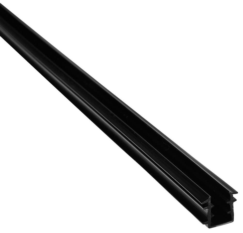 EASY BLACK uszczelka dolna na szkło stałe 6mm, 1000mm