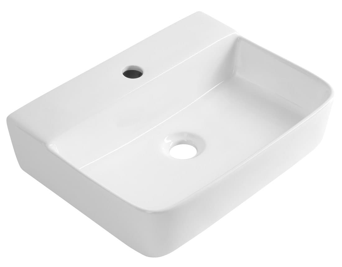 CRISTY umywalka ceramiczna 45x34cm, biały
