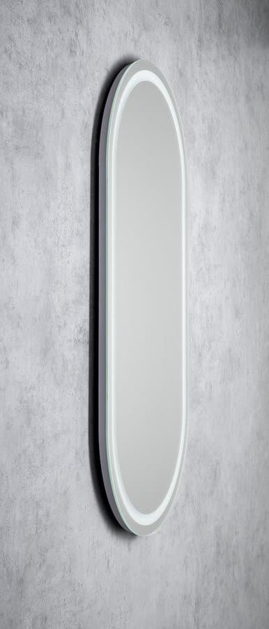 NYX lustro owalne z oświetleniem LED 45x90cm