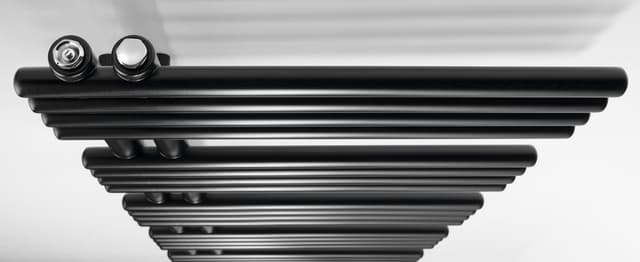 NYMPHA grzejnik łazienkowy 500x1250mm, czarny mat