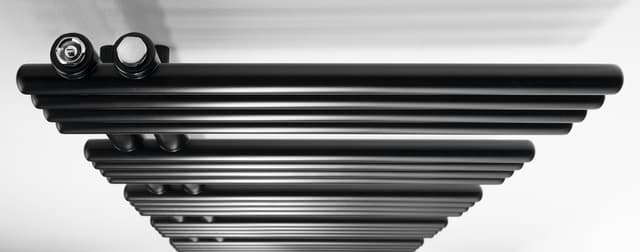 NYMPHA grzejnik łazienkowy 500x1520mm, czarny mat