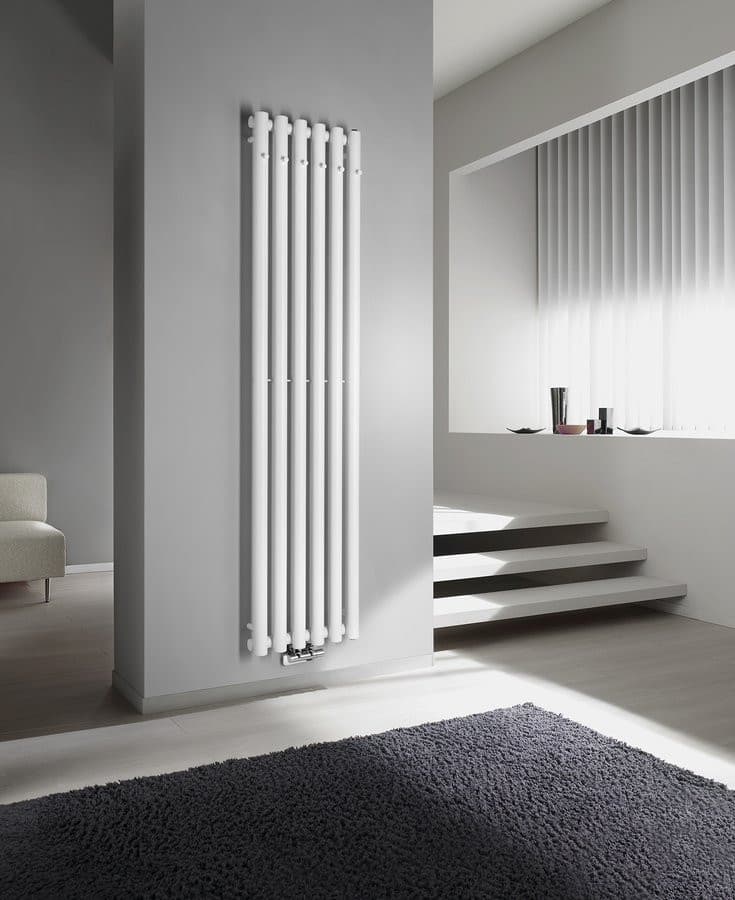 PILON grzejnik łazienkowy 418x1800mm, 6 wieszaki, biały mat