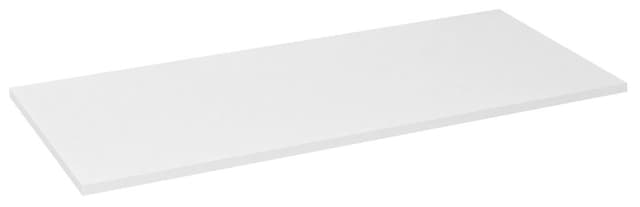 Blat DTDL 119,6x1,8x46,5cm, biały połysk