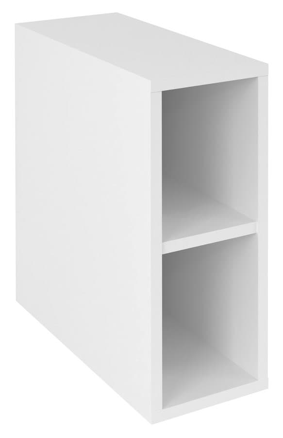 CIRASA szafka wisząca dolna 20x52x46cm, biały połysk