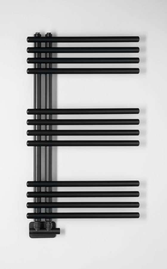 NYMPHA grzejnik łazienkowy 500x800mm, czarny mat