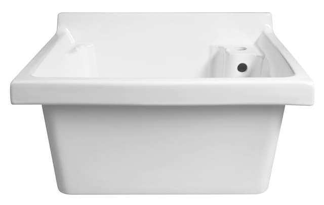 Zlew gospodarczy ceramiczny, 62x55cm, z przelewem