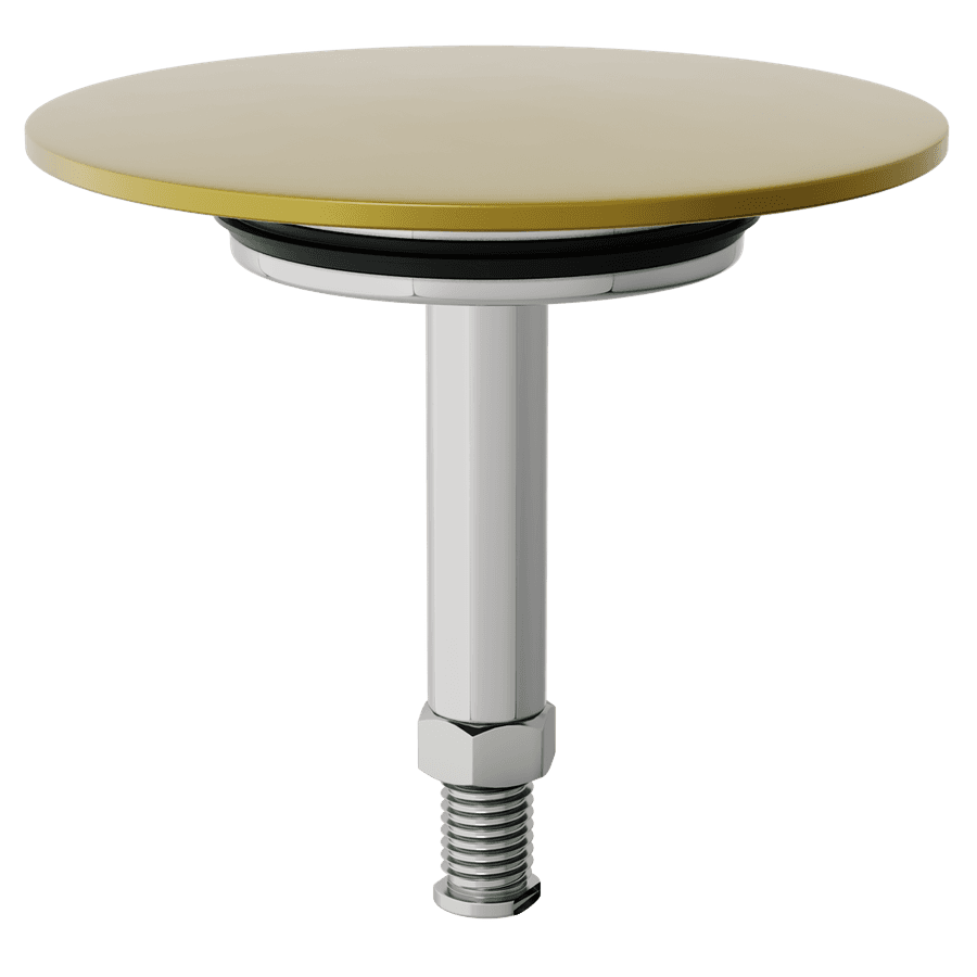 Korek zapasowy do zestawu odpływowego, ABS/złoto mat