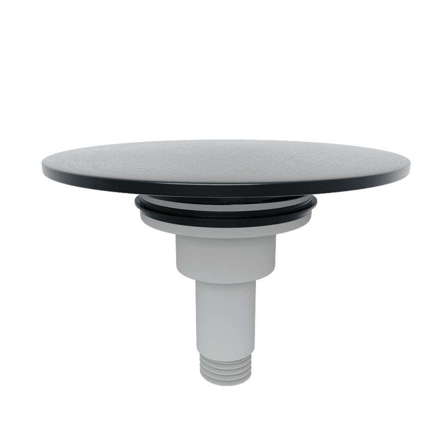 Korek zapasowy do zestawu odpływowego, klik-klak, gun metal