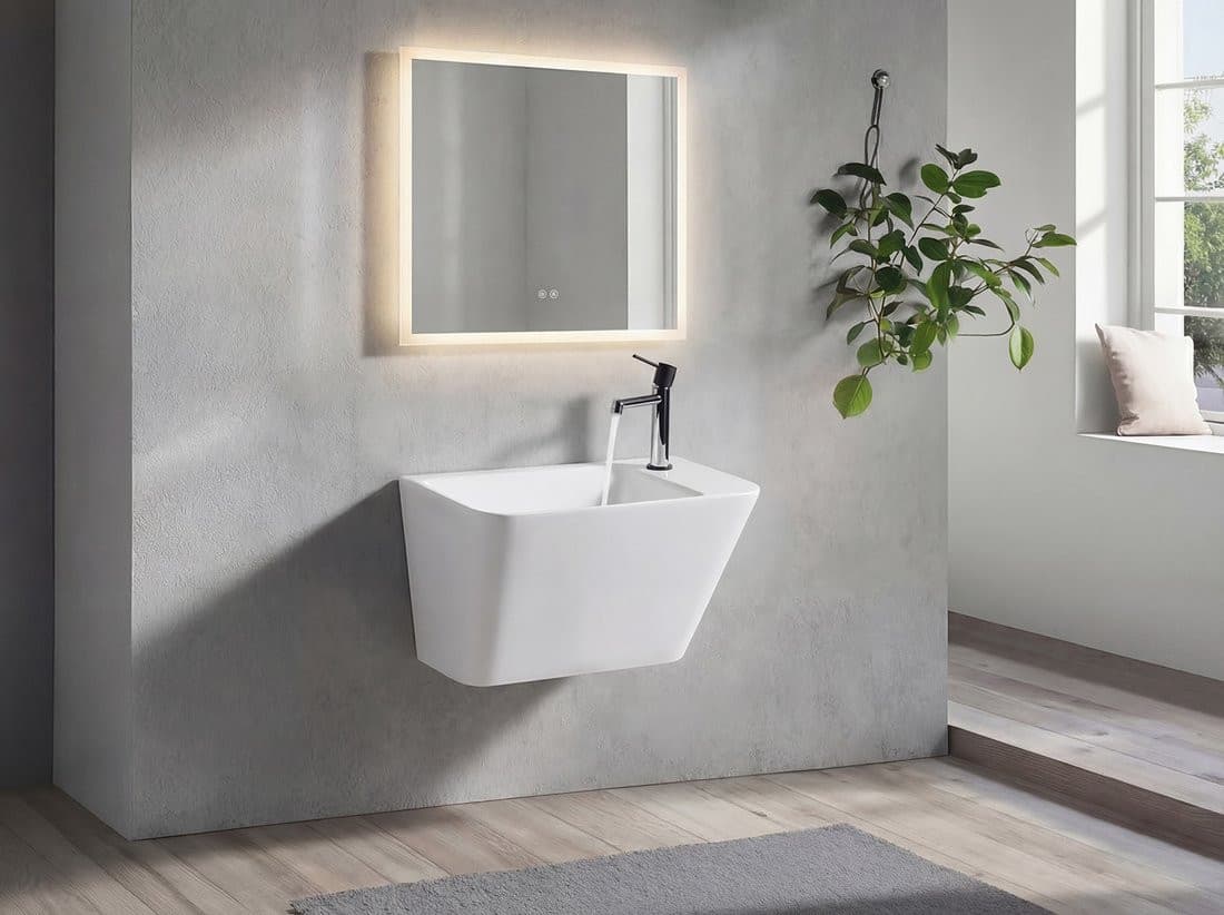 PRIMO umywalka ceramiczna 50x28cm, biały