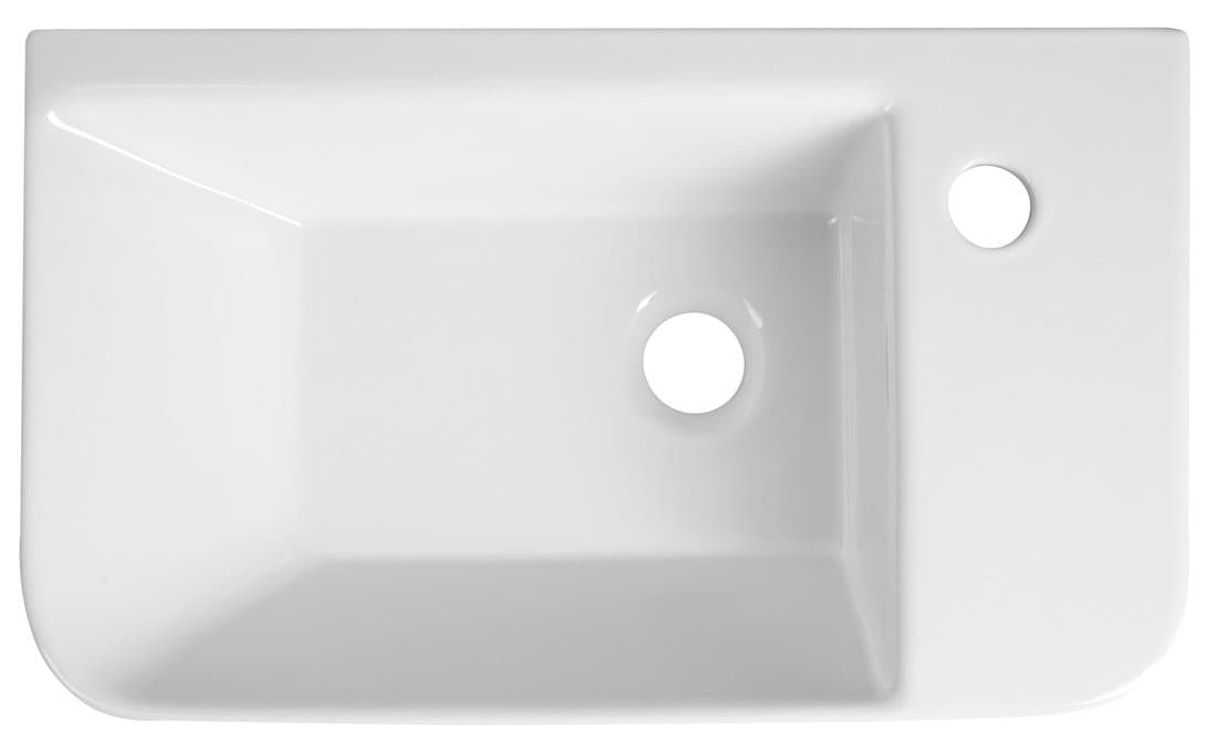 PRIMO umywalka ceramiczna 50x28cm, biały