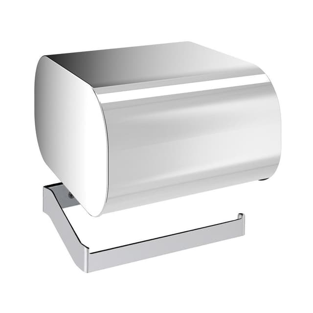 OUTLINE wieszak na papier toaletowy z klapką, chrom