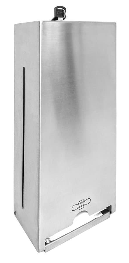 Dozownik wkładek higienicznych, stal nierdzewna mat