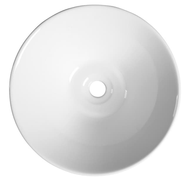 COMILLAS umywalka ceramiczna nablatowa 42x15 cm, biała