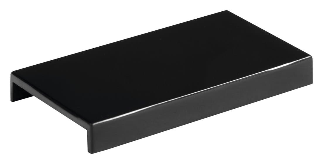 TRINITY osłona do profilu ściennyho, czarny mat