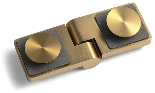 TRINITY zawias lewy, złoty mat