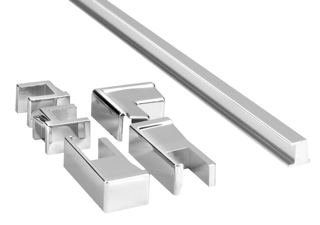 TRINITY listwa przelewowa, chrom