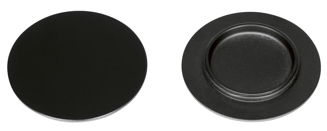 TRNITY maskownica zawiasów, czarny mat