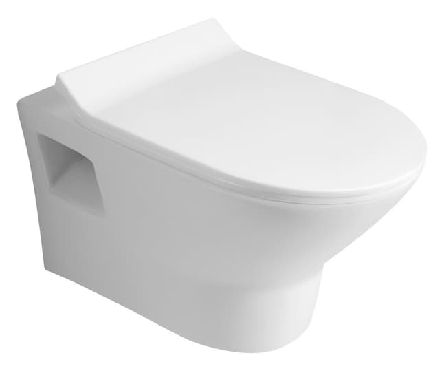 IMOGEN WC wiszące, Rimless, 36x50cm, biały