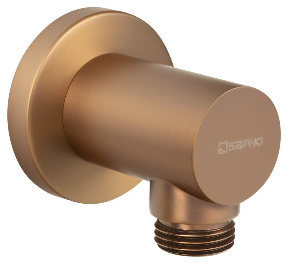 Przyłącze kątowe, miedź mat