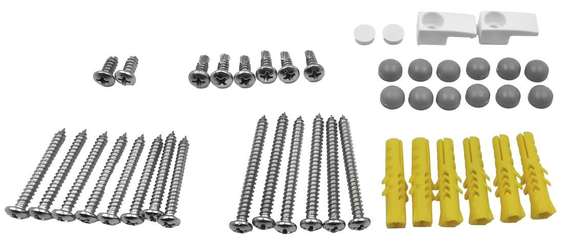 UGGA zestaw montażowy, biały