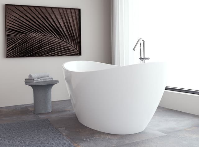 AVILA wanna wolnostojąca 180x87x65cm, biały