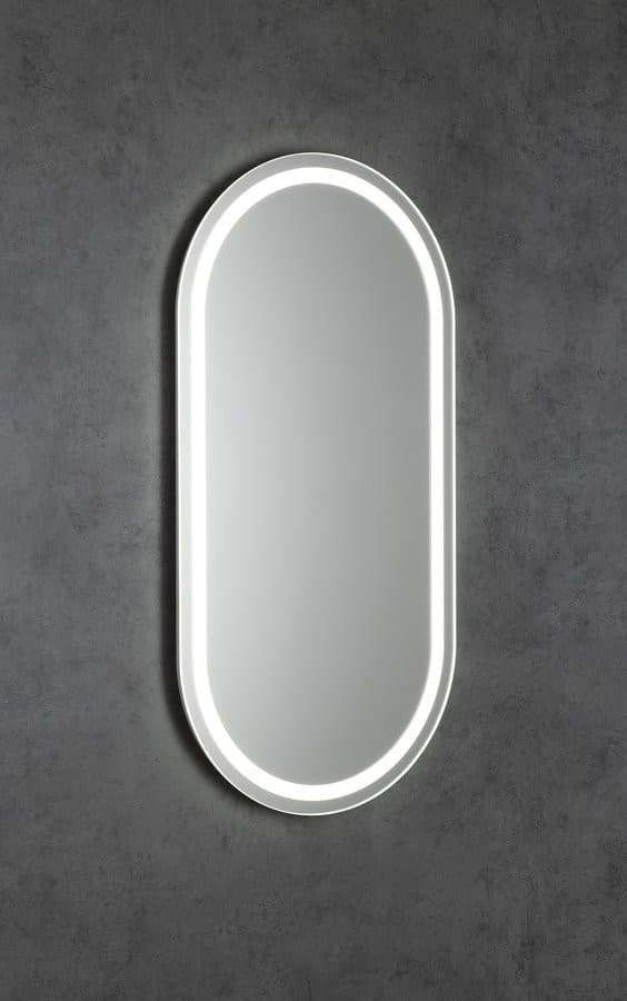 NYX lustro owalne z oświetleniem LED 45x90cm