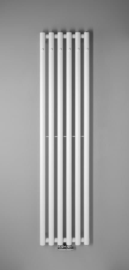 PILON grzejnik łazienkowy 418x1800mm, 6 wieszaki, biały mat