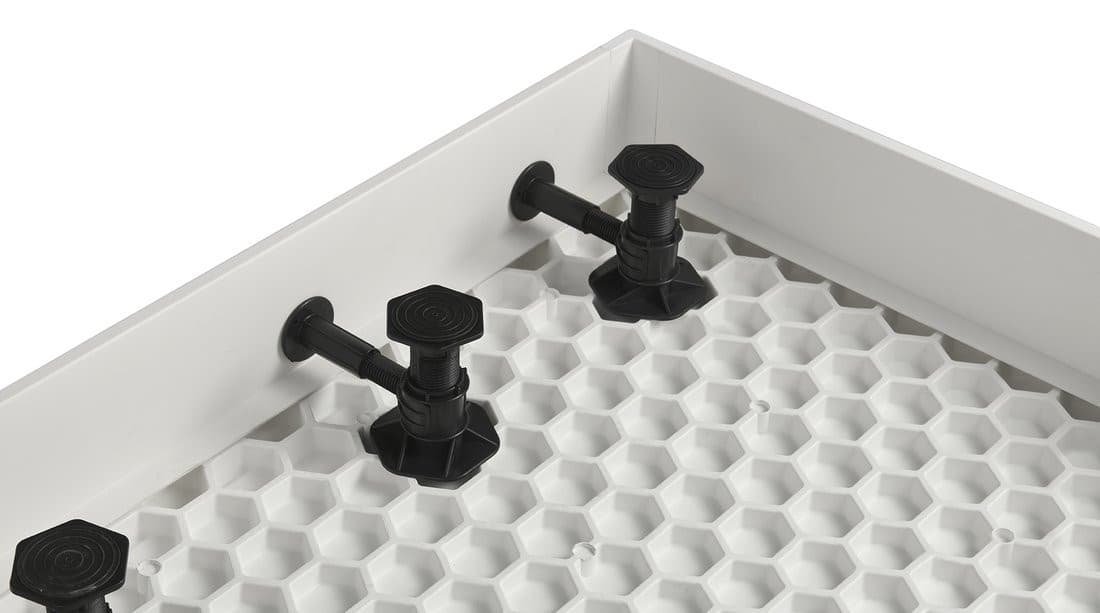 ELZA nóżki do brodzika z kompozytu (12 szt/komplet)