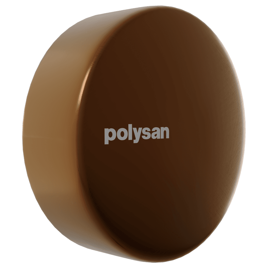 Pokrętło przelewu zestawu odpływowego, miedź mat