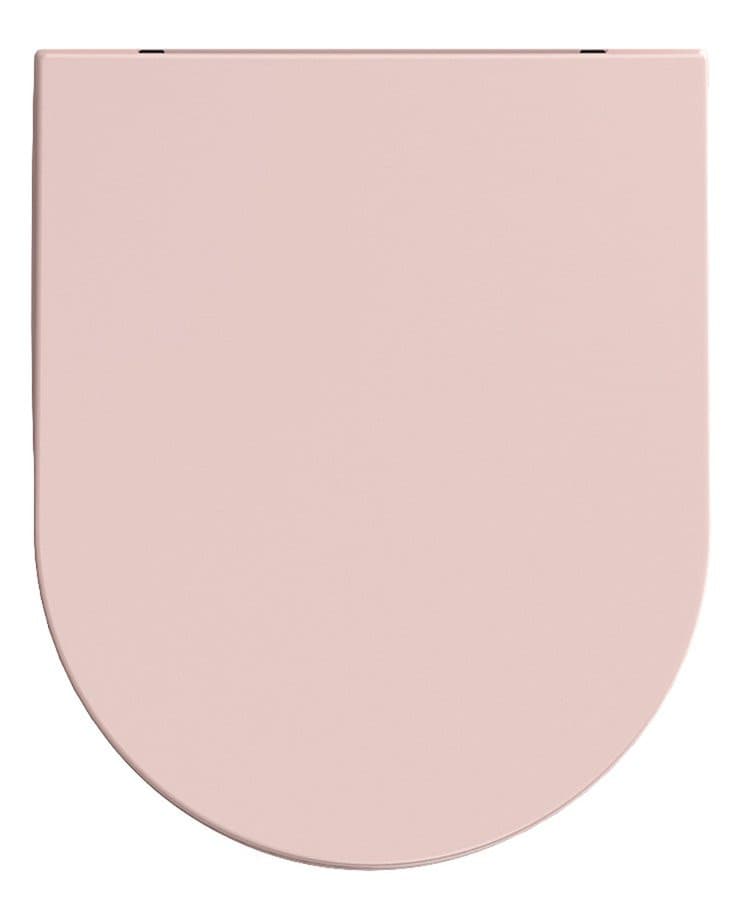 INFINITY Deska WC SLIM, Soft Close, Easy Take, salmon