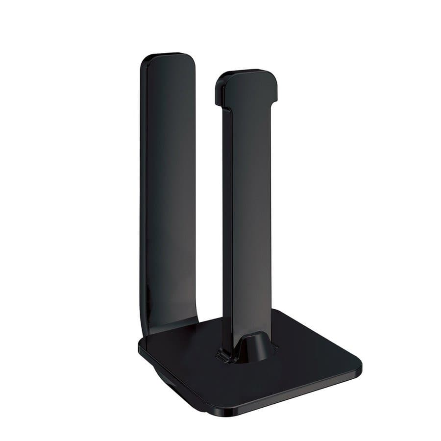 OUTLINE wieszak na papier toaletowy zapasowy, czarny mat