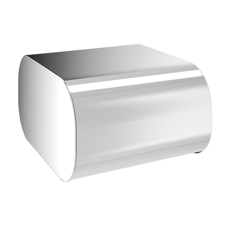OUTLINE wieszak na papier toaletowy z klapką, chrom