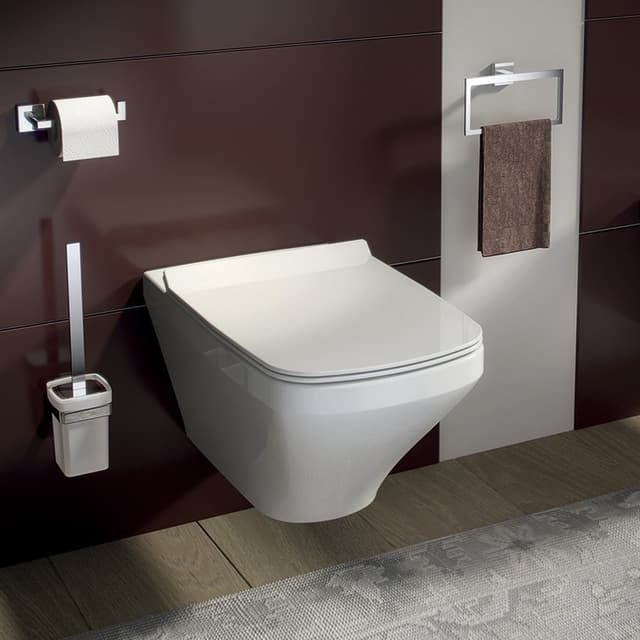 ELBA wieszak na papier toaletowy, chrom