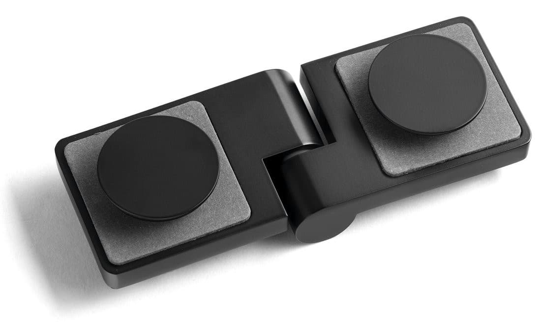 TRINITY zawias prawy, czarny mat