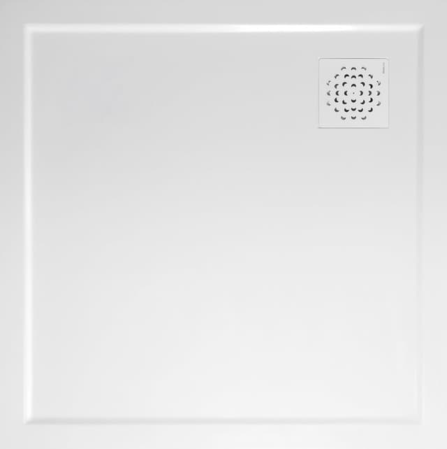 XENA brodzik prysznicowy kompozytowy, kwadrat 90x90cm, biały
