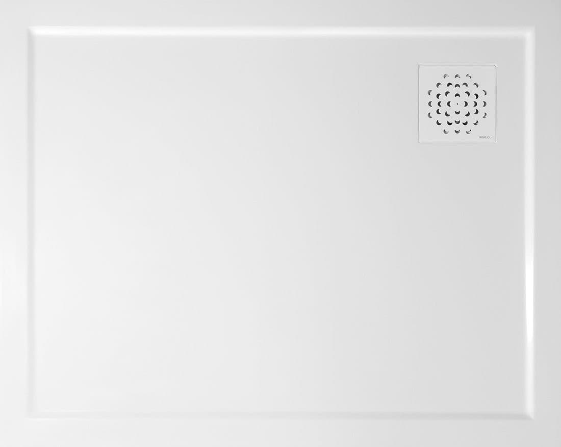 XENA brodzik prysznicowy, prostokąt 100x80cm, biały