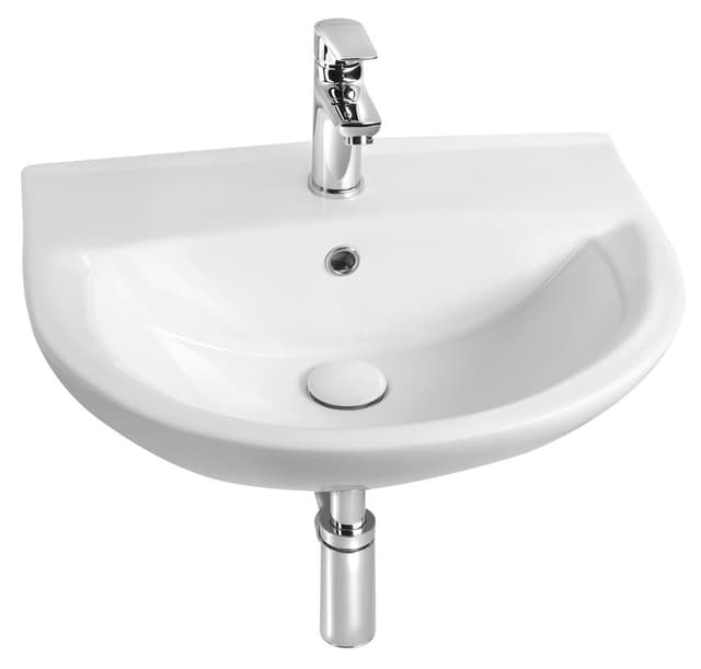 SPIRAL umywalka ceramiczna 60x47cm, biały