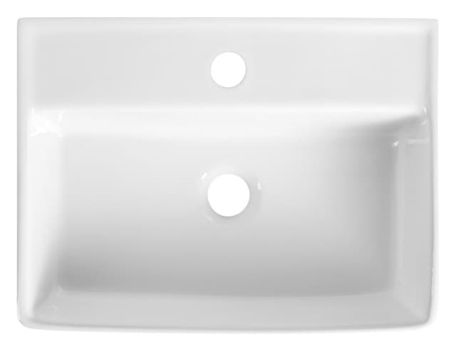 ZIPSER umywalka ceramiczna 43x32cm, biały