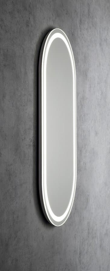 NYX lustro owalne z oświetleniem LED 45x90cm