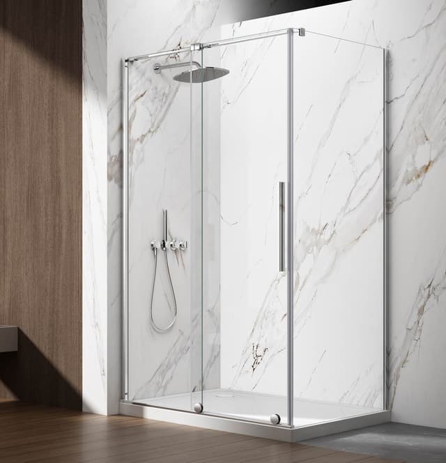 SPIRIT ścianka boczna 800 m, szkło czyste