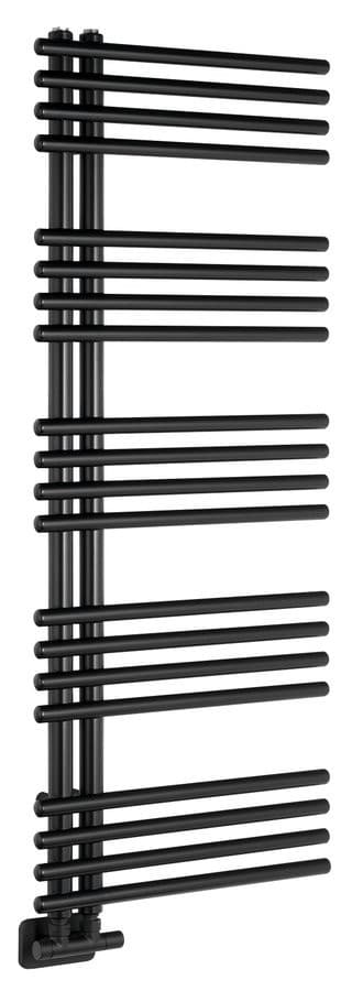 NYMPHA grzejnik łazienkowy 500x1250mm, czarny mat
