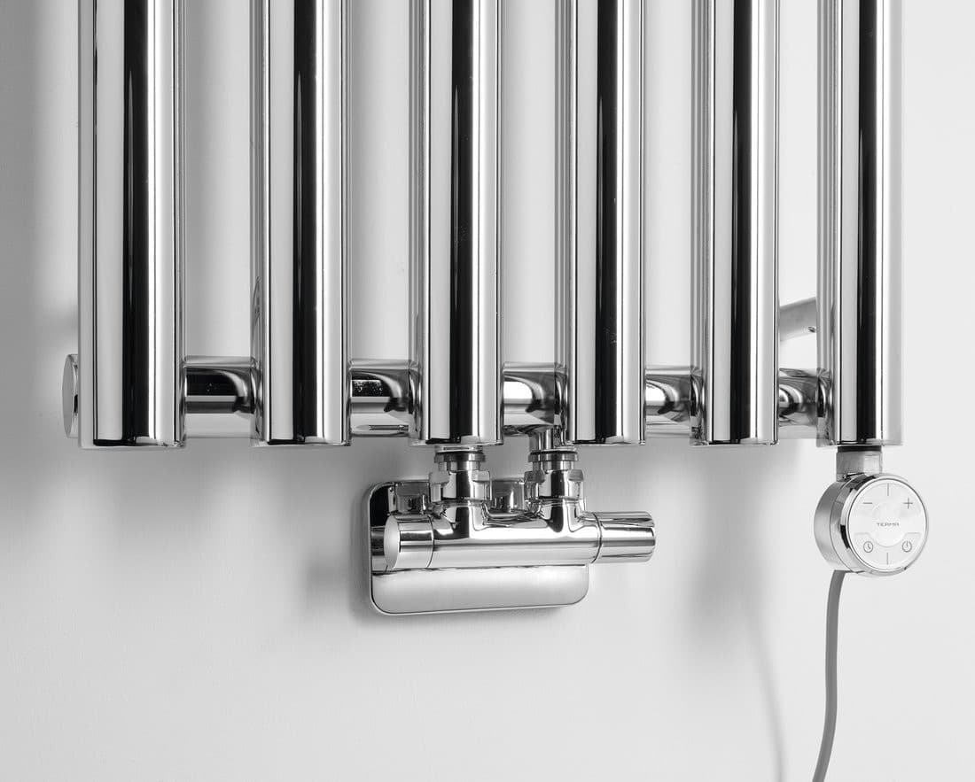 PILON grzejnik łazienkowy 418x1800mm, 6 wieszaki, chrom