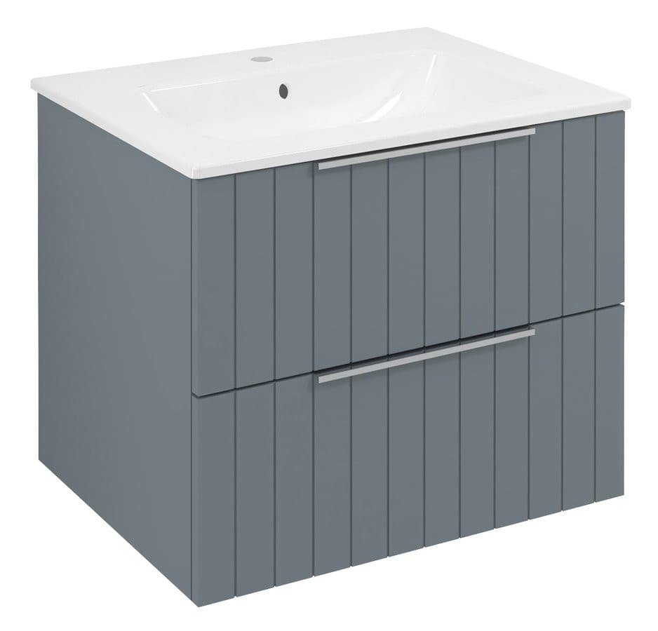 CIRASA STRIP szafka pod umywalkę 59,2x52x46cm, siena